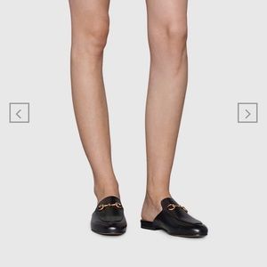 Gucci Princetown leather slippers